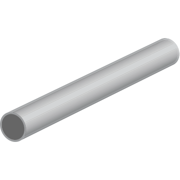 Tube ALUMINIUM 1000 x  6 mm