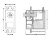DISC.. ES9054 - Metal case/gear digital Servo - 40x20x38,4mm 72g