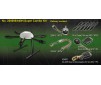 DISC.. 540H Hexa Silver Super Combo Kit  (with motors, esc's, GU-INS