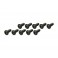 DISC.. Socket Head Button Screw - Black (M3x8)x10pcs