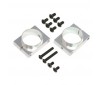 DISC.. NX4 CNC Boom Clamps (Silver anodized)