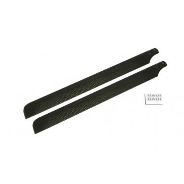 DISC.. CF Main Rotor Blades (255L-Black)