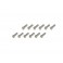DISC.. Machine  Screws-Silver-Semi-(2x8)x12pcs