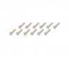 DISC.. Machine  Screws-Silver(2x8)x12pcs