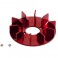 DISC.. NX4 CNC Fan upgrade (Red anodized)