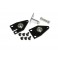 DISC.. X5 CNC Tail Fram Set(Embed) (Black anodized)