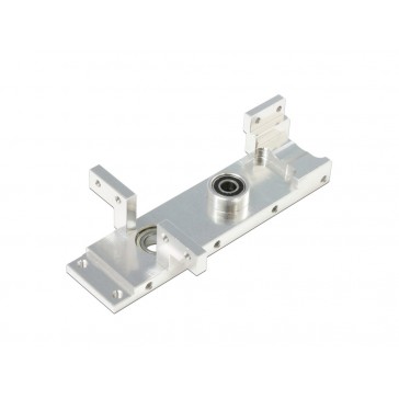 DISC.. X5 CNC Lower Servo Mount (Silver anodized)