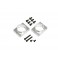 DISC.. CNC Boom Clamps (Silver anodized)