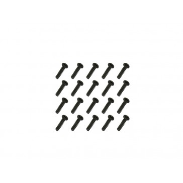 DISC.. Self Taping Screws-Black(1.4x5)x20pcs
