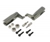 DISC.. X2 CNC New FES Main Grips set for H255(Titanium anodized)