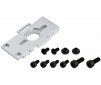 DISC.. X5 Motor Mount (fit M3 & M4 screws-Silver anodized)