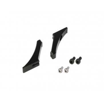 DISC.. CNC Main Grip Levers (Black anodized) - X4