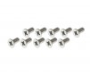 DISC.. Countersunk Screw - Silver (M3x5)x10pcs