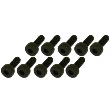 DISC.. Socket Head Cap Screw - Black (M3x6)x10pcs