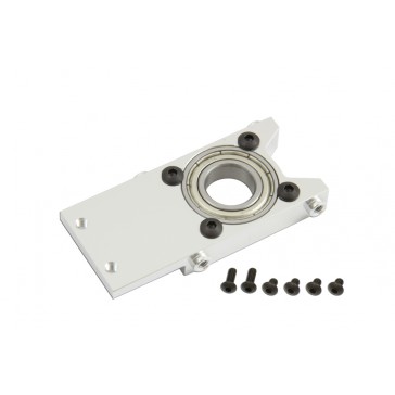 DISC.. X7/NX7 CNC Main Shaft Middle Bearing Mount (Silver anodized)