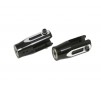 DISC.. CNC Main Grip Set (Black anodized) - X4