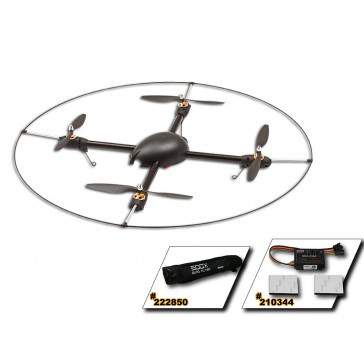 DISC.. 500X-Scorp Quad Flyer Combo Kit (mot., esc, . & GU-344)