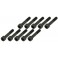 DISC.. Semi-threaded Socket Head Cap Screw - Black (M3x16)x10pcs