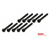 DISC.. Socket Head Cap Screw - Black (M3x22)x10pcs