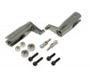 DISC.. H255 CNC New FES Main Grips set for H255(Titanium anodized)