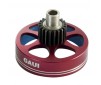 DISC.. NX4 20T Clutch bell cover upgrade (Red anodized)