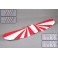 DISC.. F2G : Main wing set painted with all the plastic parts install
