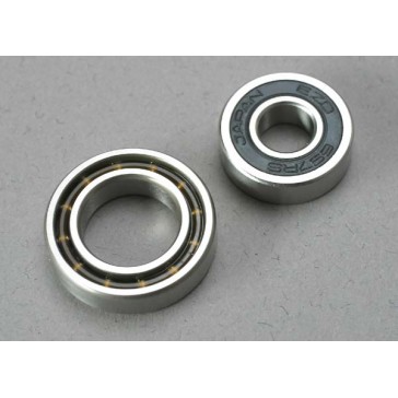 Ball bearings (7x17x5mm) (1)/ 12x21x5mm (1) (TRX 3.3, 2.5R,