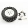 DISC.. KONG' CRAWLER SPARE TYRE/1.9 SCALE WHEEL 90mm (WH)