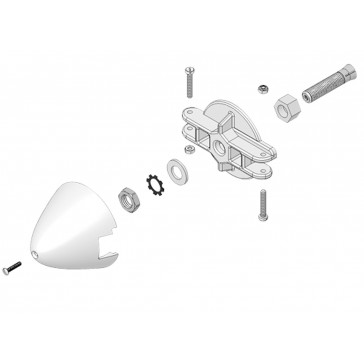 Driver, blade support and spinner EasyGlider PRO