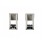 Horn "Twin" and pushrod connector, 2 pcs.