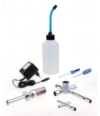 Nitro Starterkit (Glow Starter 2000mAh, Fuel Bottle, Tools)