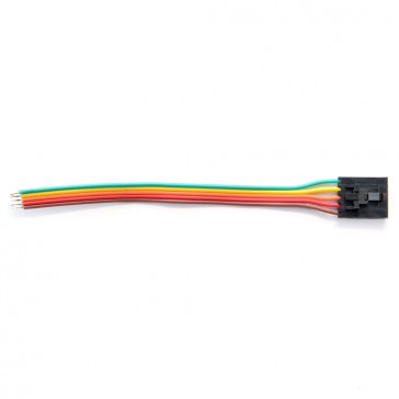 Connector : Molex 5P Female plug with 100mm 22awg cable (1pcs)