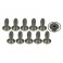 DISC.. M3 x 8 Titanium Flat Head Hex Socket - Machine (10 Pcs)