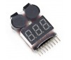 Volt Checker & Low Volt Buzzer - 1 to 8s Lipo/Li-ion/NiMH/LiFe