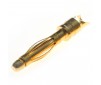 Connecteur : prise 2,0mm Mâle plaqué or (1pcs)