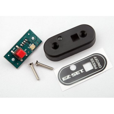 Push button, remote/ switch cover/ 2x12 CM (2)