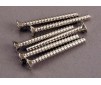 Screws, 3x28mm countersunk self-tapping (6)