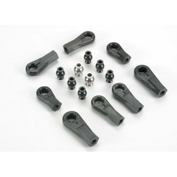 Plastic rod ends (8) (1/6 and 1/5 scale)/ hollow ball connec