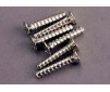 Screws, 3x15mm countersunk self-tapping (6)