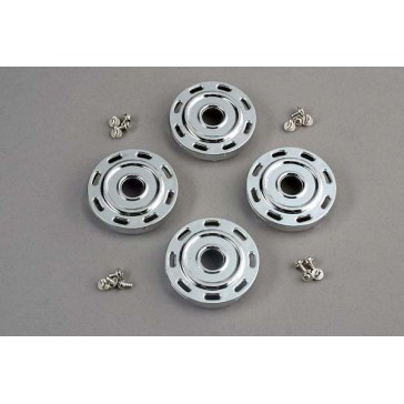 Wheel covers, Mercedes style (chrome) (4)/attachment screws