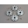 Wheel covers, Mercedes style (chrome) (4)/attachment screws