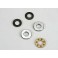 DISC.. Thrust bearing/thrust washers (2)/belleville spring washers