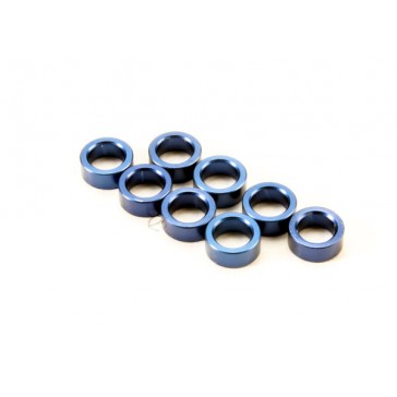 Spacer, pushrod (aluminum, blue) (use with 5318 or 5318X pus