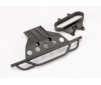 Bumper, front/ bumper mount, front (black)