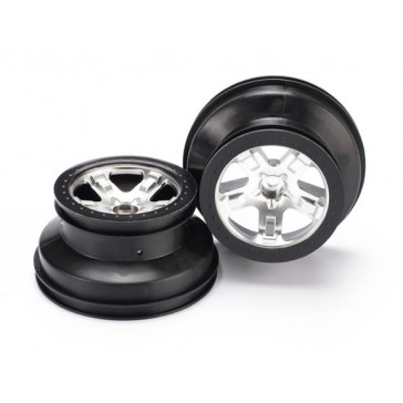 Wheels, Sct Satin Chrome, Black