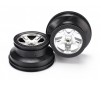 Wheels, Sct Satin Chrome, Black