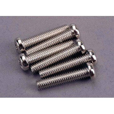 Screws, 4x20mm roundhead machine (6)