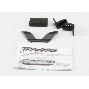 Retainer clip, battery (1)/ front clip (1) /rear clip (1)/ f