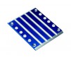 Skid plate, transmission, T6 aluminum (blue)