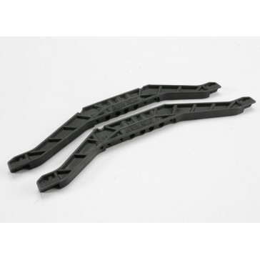 Chassis braces, lower (black) (for long wheelbase chassis) (